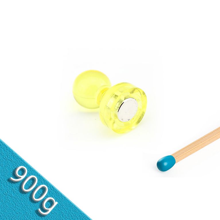 NEODYM KEGELMAGNETE GELB Ø11X17 MM