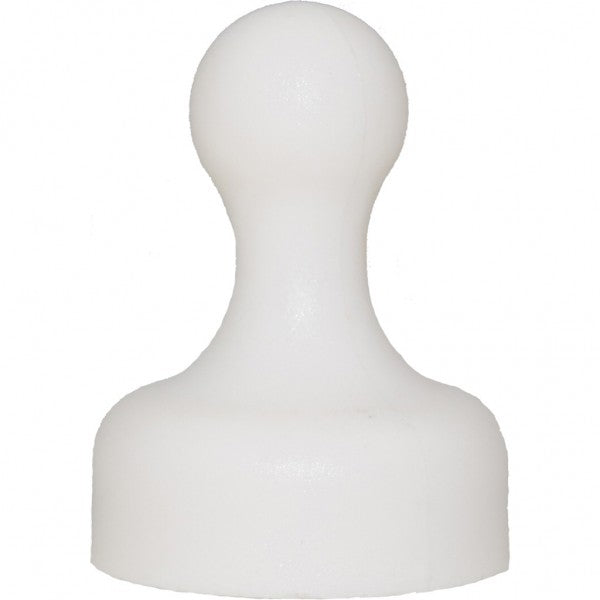 Neodym Kegelmagnet 19 x 25mm N35 Weiß