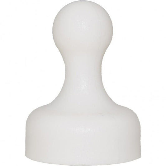 Neodym Kegelmagnet 19 x 25mm N35 Weiß