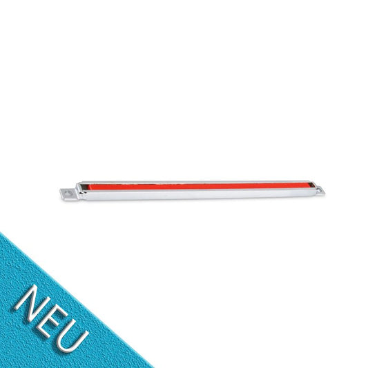 Magnetleiste mit 2 Befestigungslöcher, verchromt, 230 mm