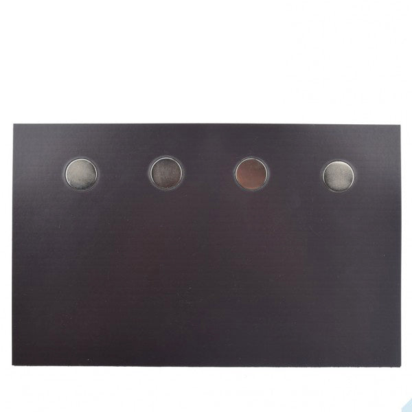Power Magnetmatte 250 x 155 x  4mm mit 4 - 20 x 2mm Neodympunkten