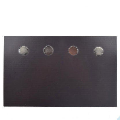 Power Magnetmatte 250 x 155 x  4mm mit 4 - 20 x 2mm Neodympunkten