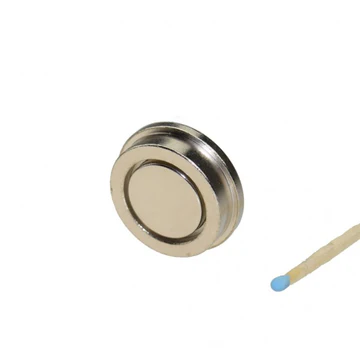 Memomagnet aus Stahl Ø 30 x 9 mm - hält 22 kg