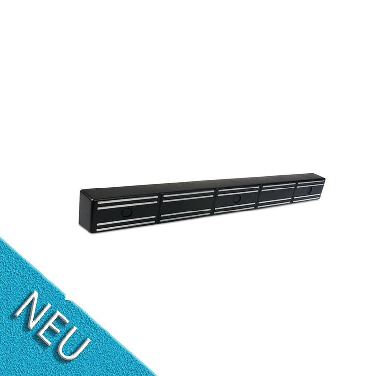 Messerleiste - Magnetleiste - Werkzeughalter Länge 360mm schwarz