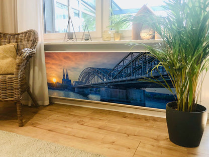 Magnet Heizkörperverkleidung Heizkörperabdeckung Heizung Schutz Motiv Köln