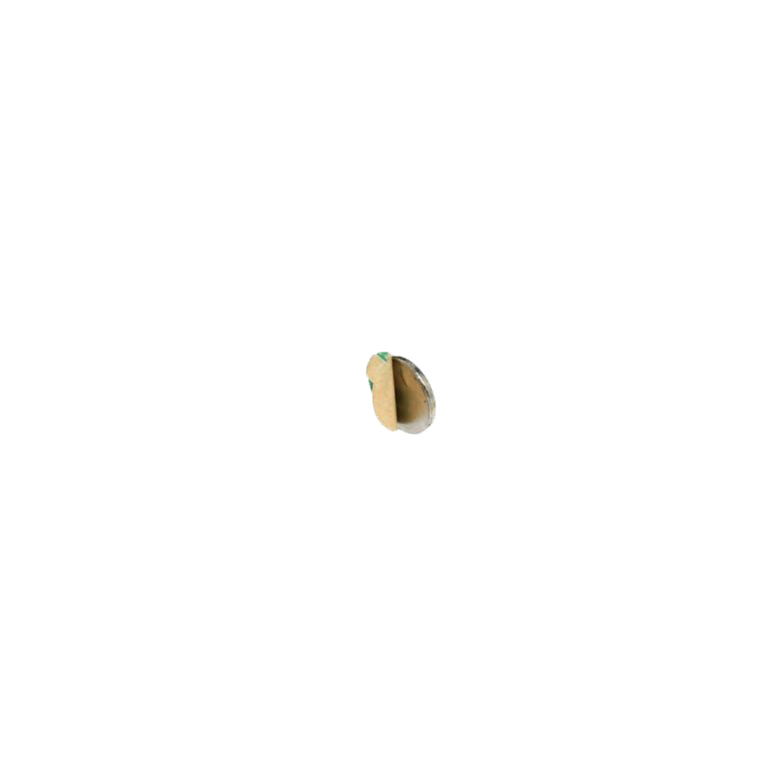 Scheibenmagnet Ø 8,0 x 0,75 mm N35 Nickel selbstklebend