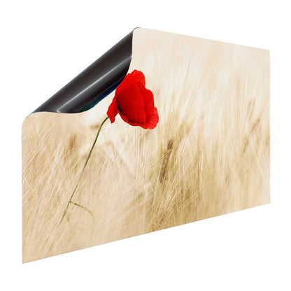 Magnet Heizkörperverkleidung Heizkörperabdeckung Heizung Schutz Motiv Mohnblume