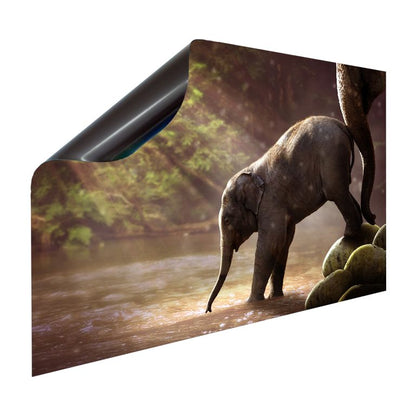 Magnet Heizkörperverkleidung Heizkörperabdeckung Heizkörper - Motiv Elefant
