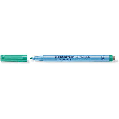 STAEDTLER® Lumocolor® correctable | non-permanent | Stärke M - 1,0 mm | 4er-Set | mit Wischer am Stiftende