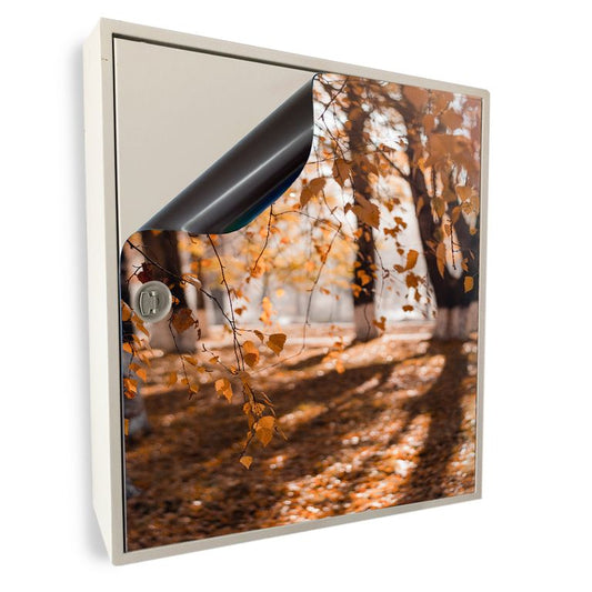 Stromkasten Magnet Bild Deko Stromverteiler Sicherungskasten Motiv Herbst