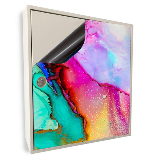 Stromkasten Magnet Bild Deko Stromverteiler Sicherungskasten Motiv Watercolor