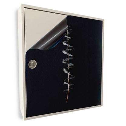 Stromkasten Magnet Bild Deko Stromverteiler Sicherungskasten Motiv Black