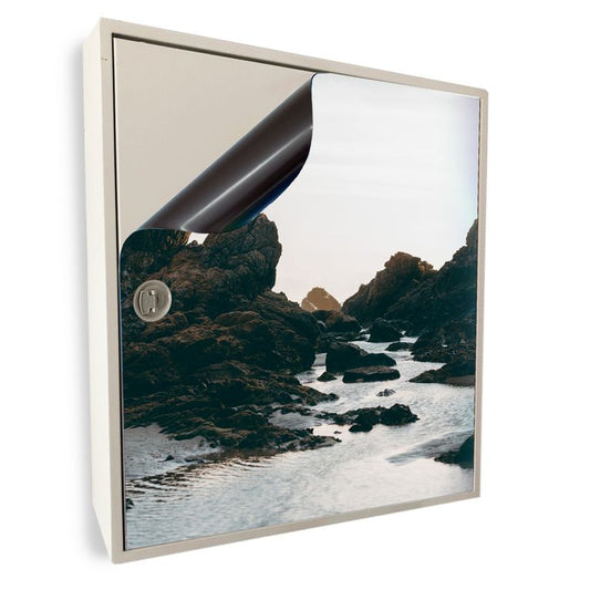 Stromkasten Magnet Bild Deko Stromverteiler Sicherungskasten Motiv Felsen