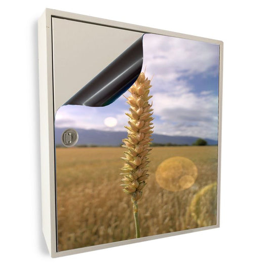 Stromkasten Magnet Bild Deko Stromverteiler Sicherungskasten Motiv Weizenkorn