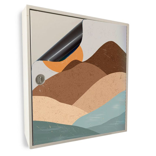 Stromkasten Magnet Bild Deko Stromverteiler Sicherungskasten Motiv Kunstwerk