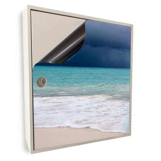 Stromkasten Magnet Bild Deko Stromverteiler Sicherungskasten Motiv Meer