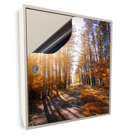 Stromkasten Magnet Bild Deko Stromverteiler Sicherungskasten Motiv Wald