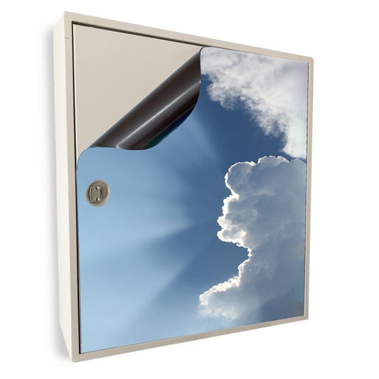 Stromkasten Magnet Bild Deko Stromverteiler Sicherungskasten Motiv Wolkentraum