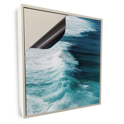 Stromkasten Magnet Bild Deko Stromverteiler Sicherungskasten Motiv Wellen