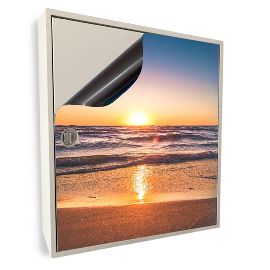 Stromkasten Magnet Bild Deko Stromverteiler Sicherungskasten Motiv Sunset