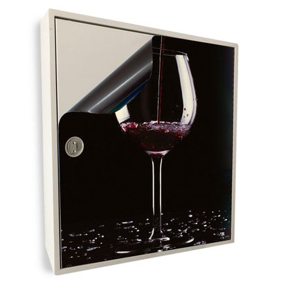 Stromkasten Magnet Bild Deko Stromverteiler Sicherungskasten Motiv Wein