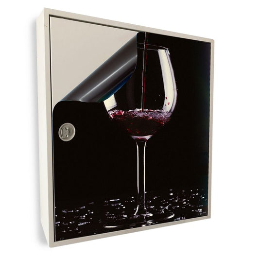 Stromkasten Magnet Bild Deko Stromverteiler Sicherungskasten Motiv Wein