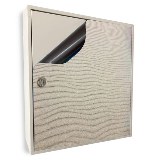 Stromkasten Magnet Bild Deko Stromverteiler Sicherungskasten Motiv Sandstrand