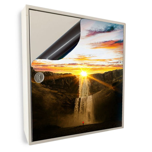 Stromkasten Magnet Bild Deko Stromverteiler Sicherungskasten Motiv Wasserfall