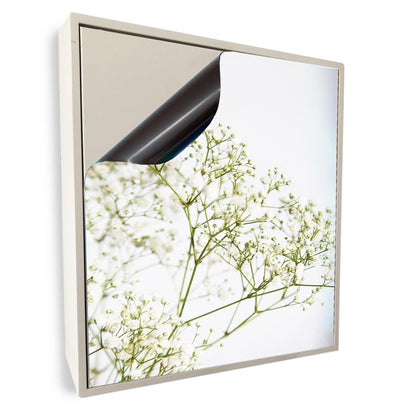Stromkasten Magnet Bild Deko Stromverteiler Sicherungskasten Motiv Weiße Blumen