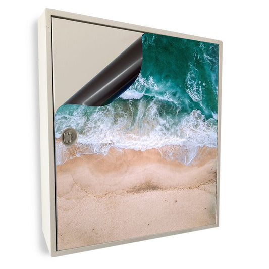 Stromkasten Magnet Bild Deko Stromverteiler Sicherungskasten Hager Motiv Strand