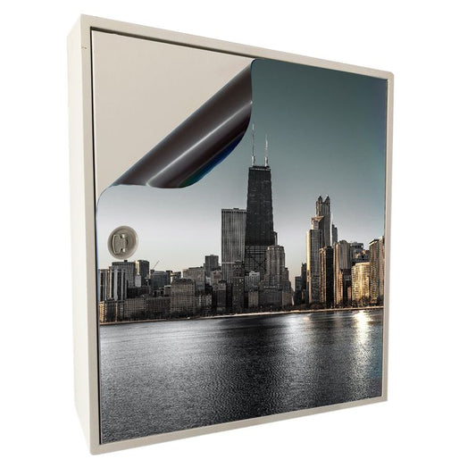 Stromkasten Magnet Bild Deko Stromverteiler Sicherungskasten Hager Motiv City