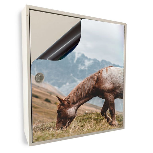 Stromkasten Magnet Bild Deko Stromverteiler Sicherungskasten Motiv Horse