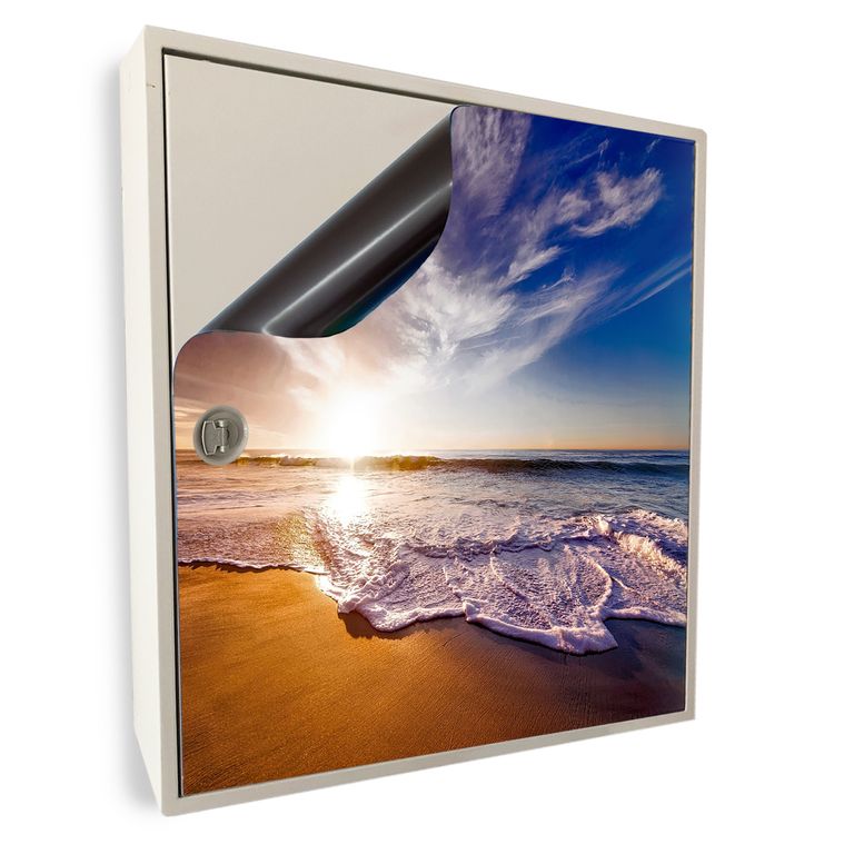 Stromkasten Magnet Bild Deko Stromverteiler Sicherungskasten Motiv California