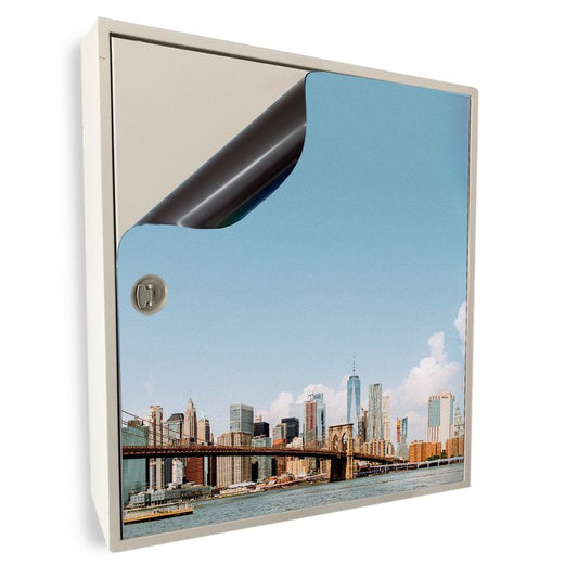 Stromkasten Magnet Bild Deko Stromverteiler Sicherungskasten Hager Motiv Downtown