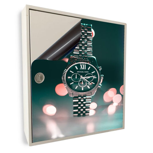Stromkasten Magnet Bild Deko Stromverteiler Sicherungskasten Motiv Uhr