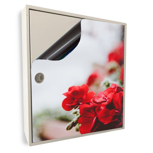 Stromkasten Magnet Bild Deko Stromverteiler Sicherungskasten Hager Motiv Blumig