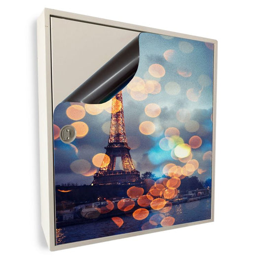 Stromkasten Magnet Bild Deko Stromverteiler Sicherungskasten Motiv Paris