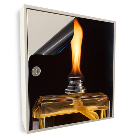 Stromkasten Magnet Bild Deko Stromverteiler Sicherungskasten Motiv Öllampe