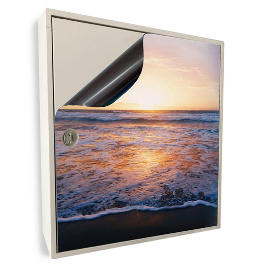Stromkasten Magnet Bild Stromverteiler Sicherungskasten Hager Motiv Sonnenuntergang