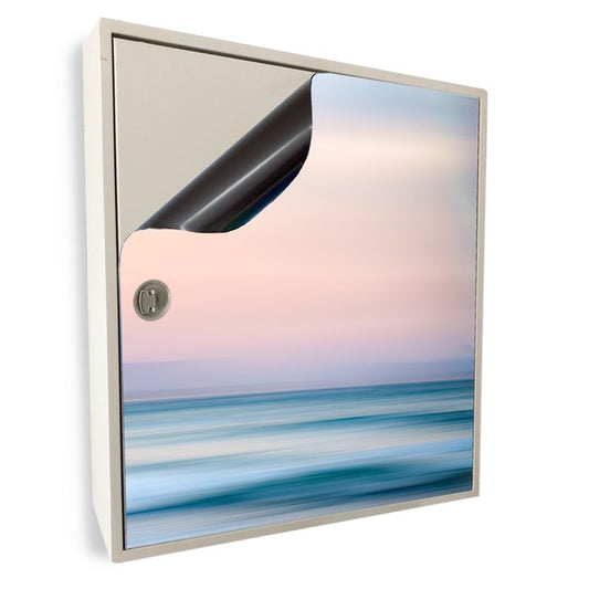 Stromkasten Magnet Bild Deko Stromverteiler Sicherungskasten Motiv Blue