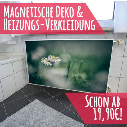 Magnet Heizkörperverkleidung Heizkörperabdeckung Heizkörper - Motiv Blümlein