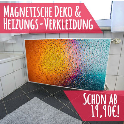 Magnet Heizkörperverkleidung Heizkörperabdeckung Heizung Motiv Rainwater