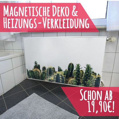 Magnet Heizkörperverkleidung Heizkörperabdeckung Heizkörper - Motiv Zierpflanze