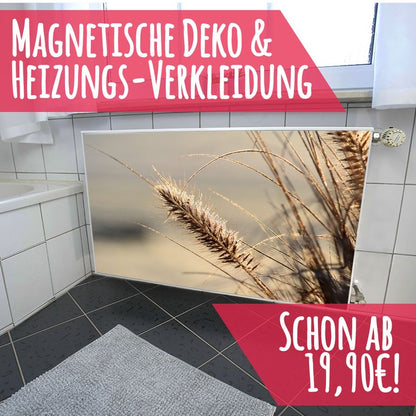 Magnet Heizkörperverkleidung Heizkörperabdeckung Heizung Schutz Motiv Getreide