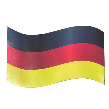 Magnet-Deutschland-Fahne Fanartikel für Auto Größe A3 oder A4