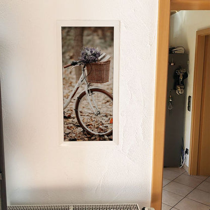 Stromkasten Magnet Bild Deko Stromverteiler Sicherungskasten Motiv Fahrrad