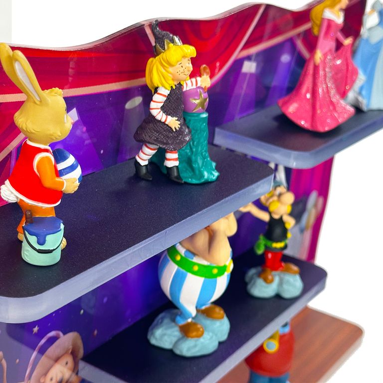 LED Regal Acryl in verschiedenen Motiven Zubehör für Tonie-Figuren und Toniebox Motiv Zirkus Zelt