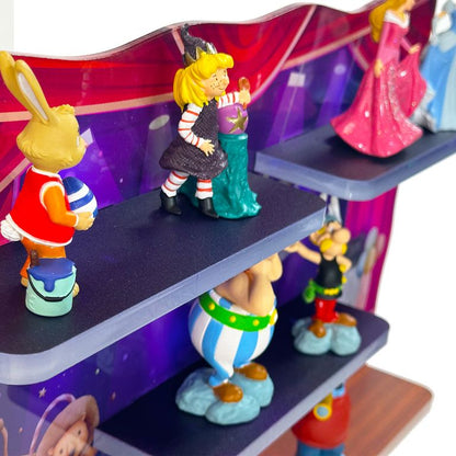 LED Regal Acryl in verschiedenen Motiven Zubehör für Tonie-Figuren und Toniebox Motiv Zirkus Zelt