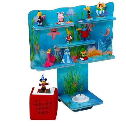 LED Regal Acryl in verschiedenen Motiven Zubehör für Tonie-Figuren und Toniebox Motiv Unterwasser Welt