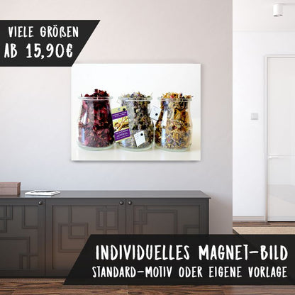 Magnetfolie Einzelbild - Hochwertiger Digitaldruck auf Magnetfolie Trockenblumen